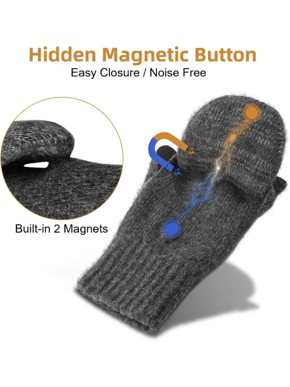 Cozy Wool Fingerless Gloves for Cold Weather | Unisex Winter Hand Warmers